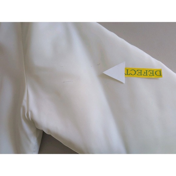 VTG Clarkfield Outdoors  Snap-button Varsity or Bomber Men's jacket XLT White - Picture 9 of 12